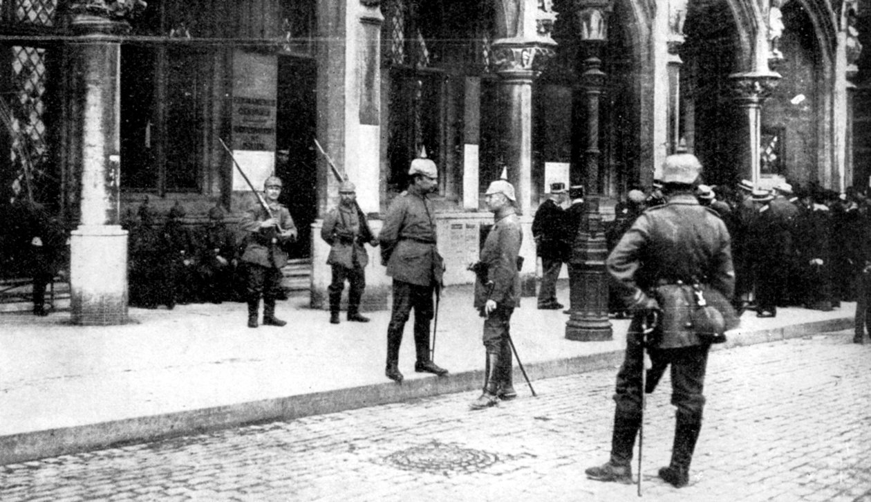 Tysk besættelse af Bruxelles, Første Verdenskrig, 1914 af Unbekannt