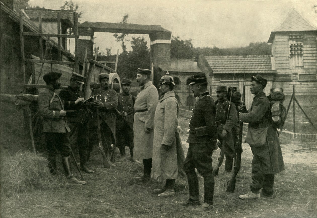 Tyske fanger, Første Verdenskrig, 1914, c1920. af Unbekannt