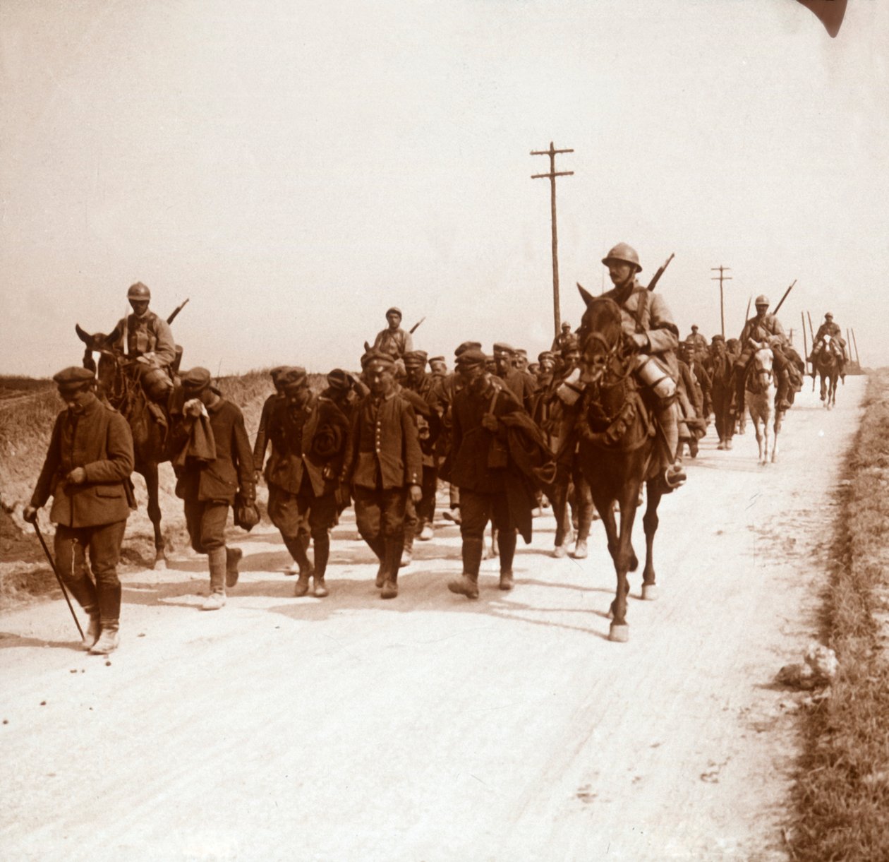 Tyske fanger, c1914-c1918 af Unbekannt