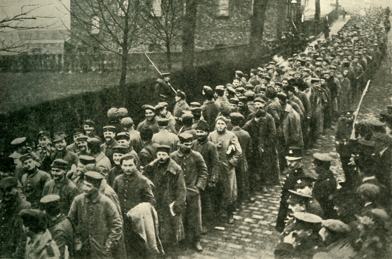 Tyske krigsfanger i Storbritannien, Første Verdenskrig, 1915, c1920. af Unbekannt