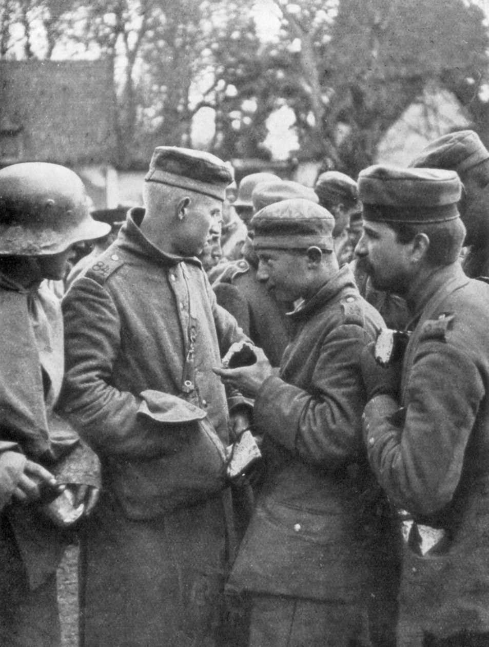 Tyske fanger taget den 18. april 1918, Frankrig af Unbekannt