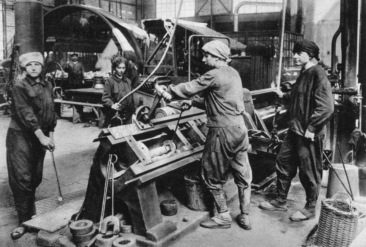 Tysk statslig ammunitionsfabrik, Første Verdenskrig, 1917 af Unbekannt