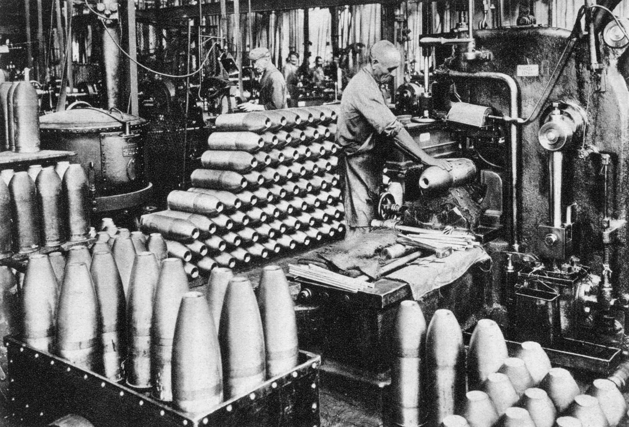 Tysk statslig ammunitionsfabrik, Første Verdenskrig, 1917 af Unbekannt