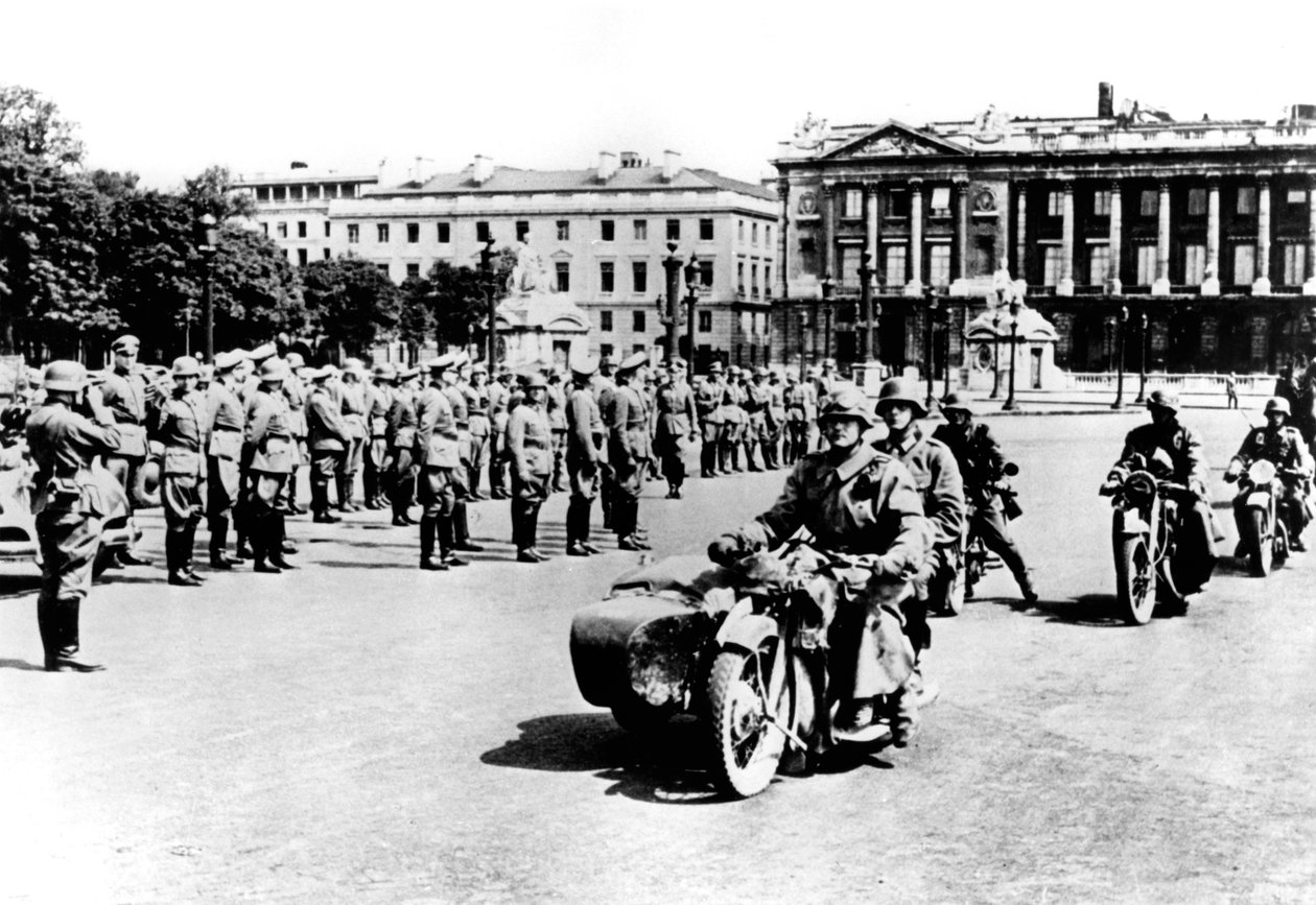 Tyske tropper på Place de l