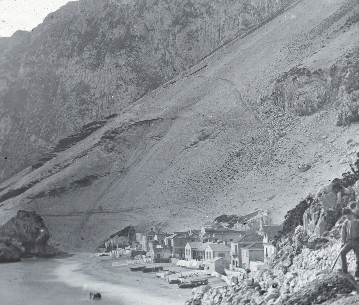 Gibraltar, Catalan Bay, c1910 af Unbekannt