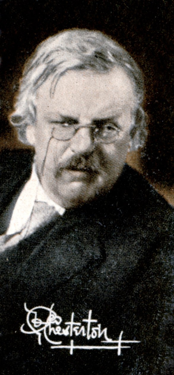 Gilbert Keith Chesterton 1874-1936, 1935 af Unbekannt