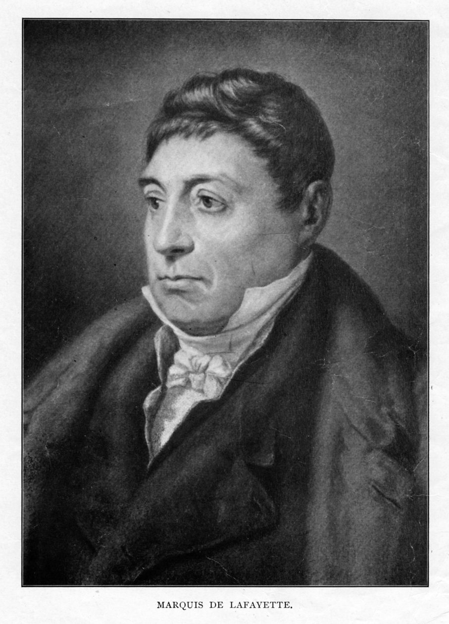Gilbert du Motier, Marquis de Lafayette, fransk militærleder og statsmand, 20. århundrede af Unbekannt