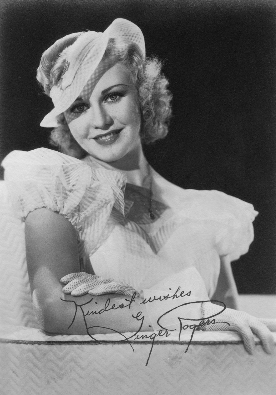 Ginger Rogers 1911-1995, amerikansk skuespillerinde, danser og sanger, c1930