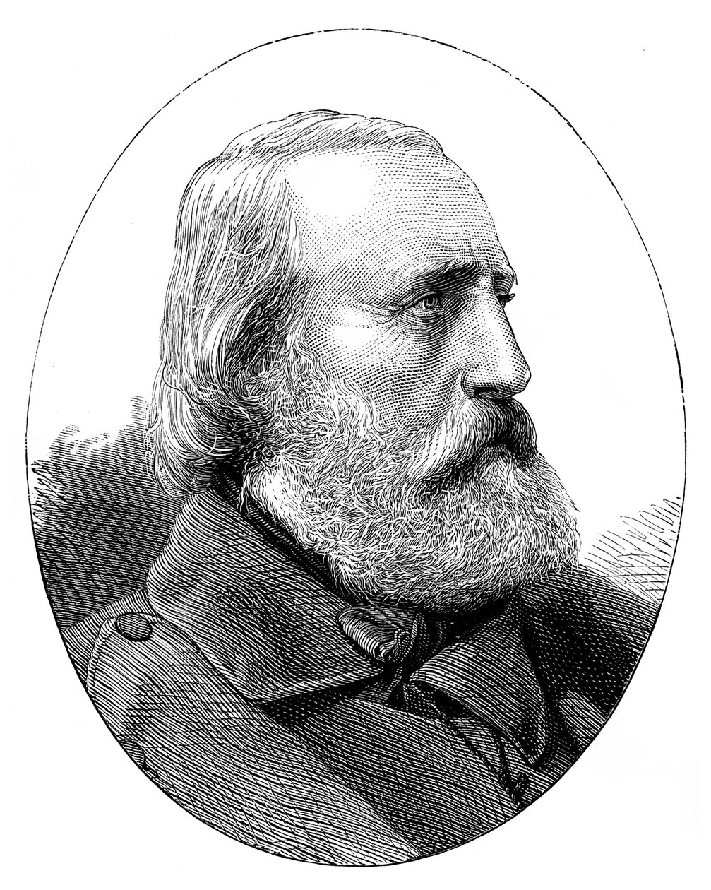 Giuseppe Garibaldi 1807-1882, italiensk patriot af Unbekannt