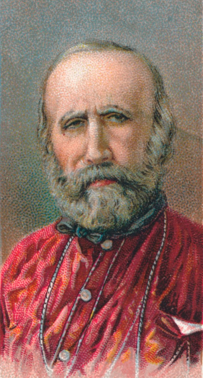 Giuseppe Garibaldi, 1807-1882 italiensk patriot, 1924 af Unbekannt