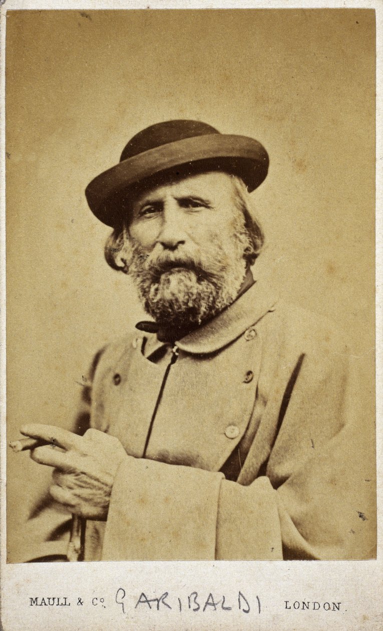 Giuseppe Garibaldi, italiensk revolutionær af Unbekannt