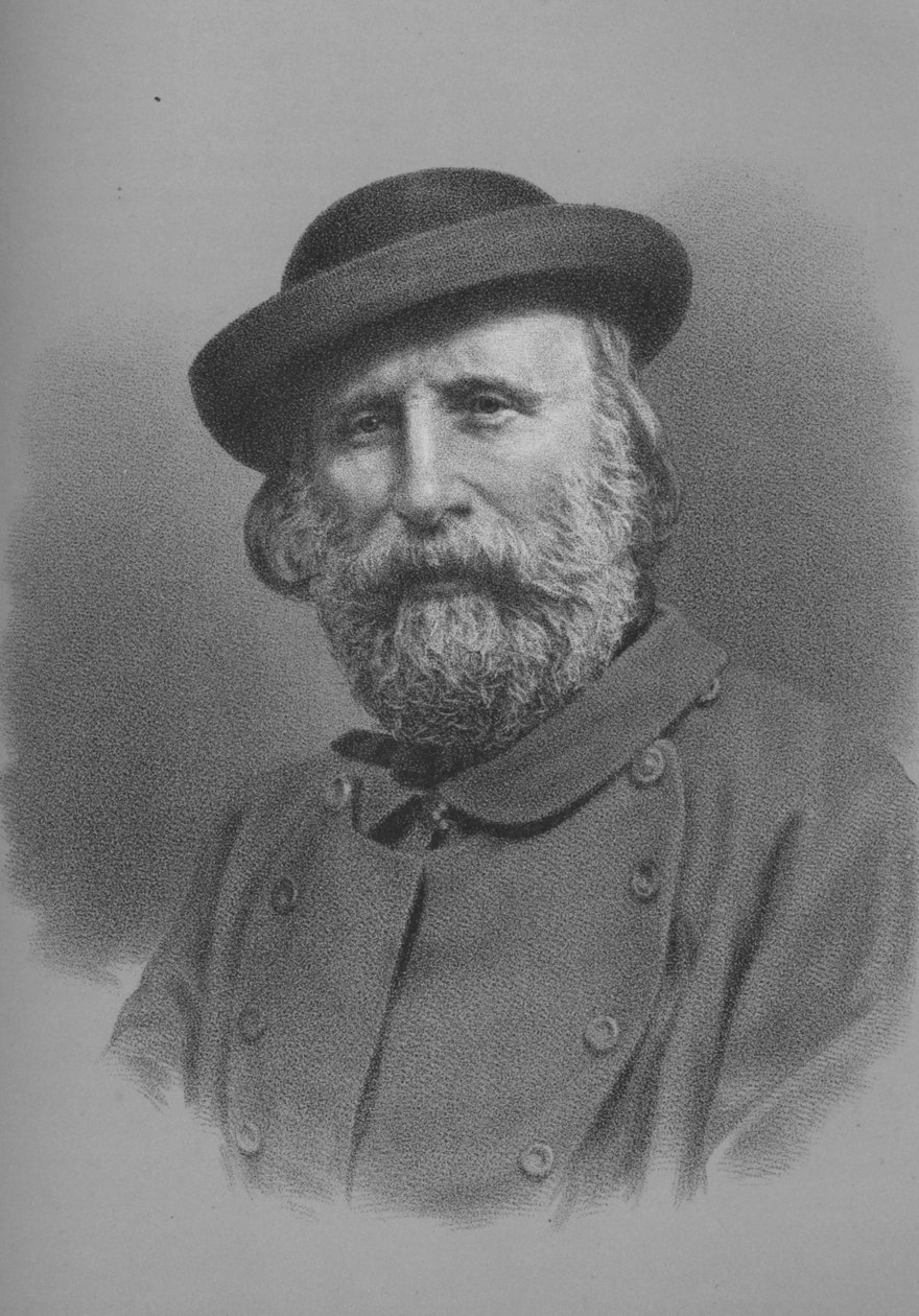 Giuseppe Garibaldi, italiensk soldat og politiker, 1860