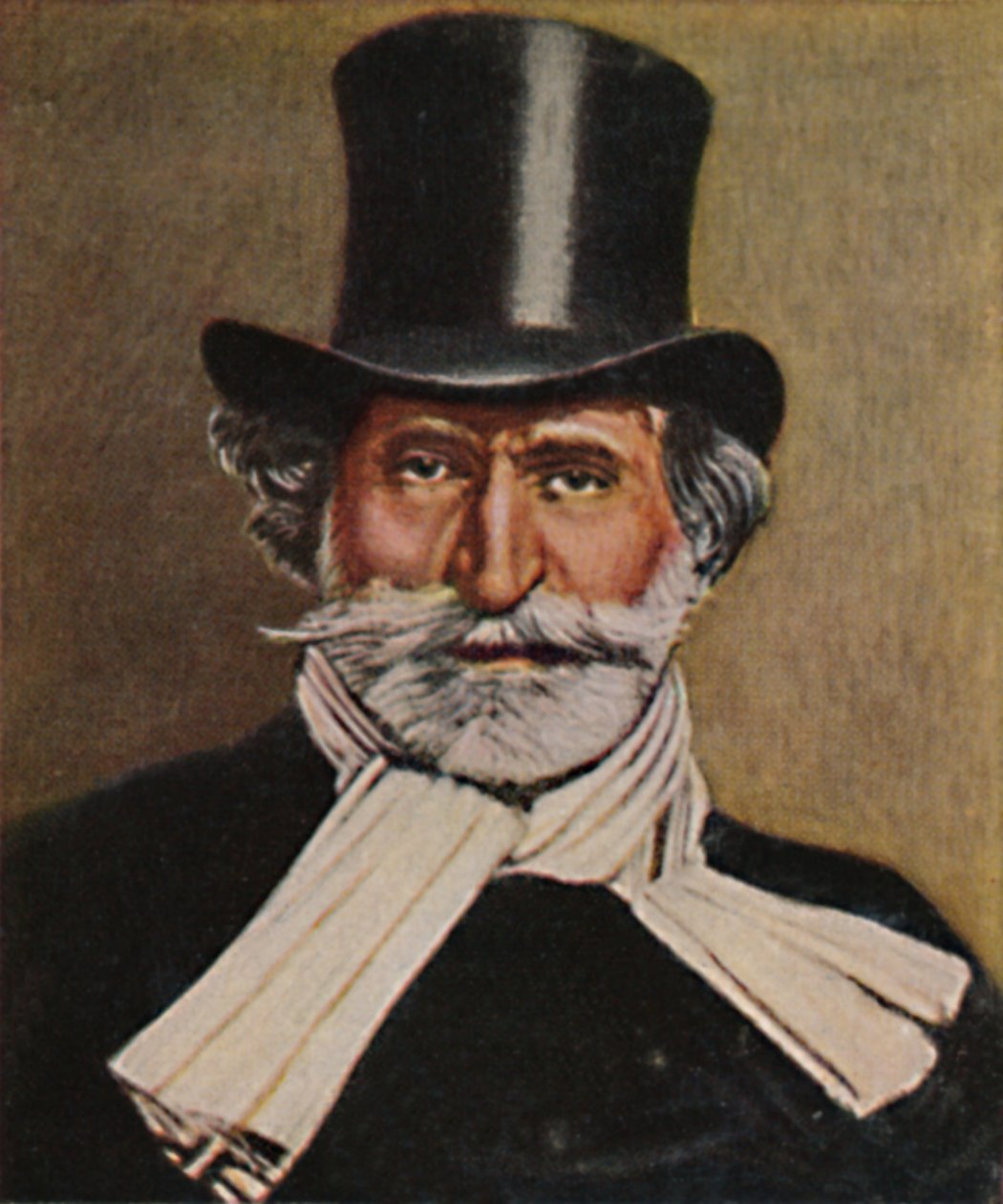 Giuseppe Verdi 1813-1901. - Maleri af Michel, 1934. af Unbekannt