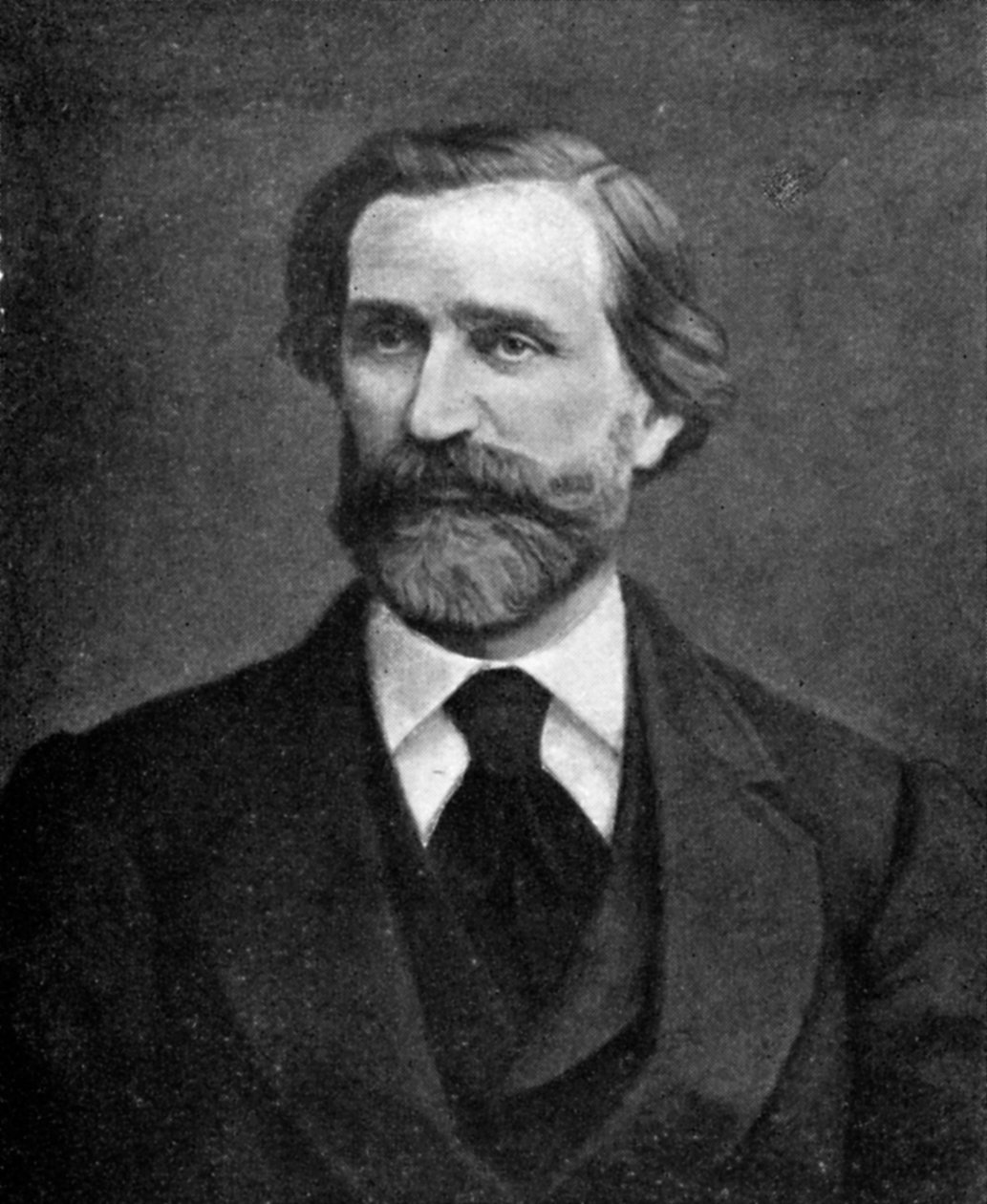 Giuseppe Verdi, italiensk komponist, 1909 af Unbekannt