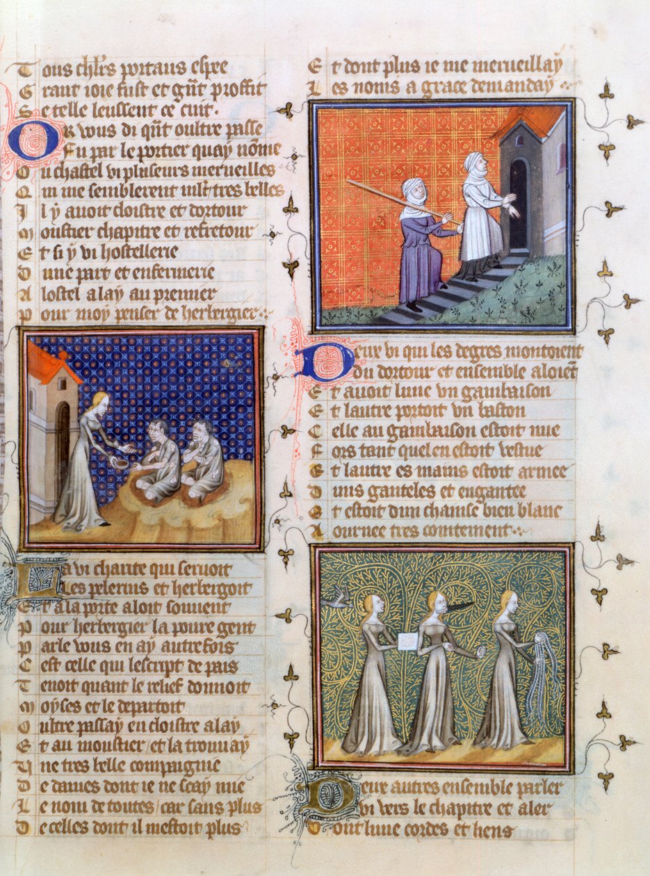 At give almisse, 1393 af Unbekannt