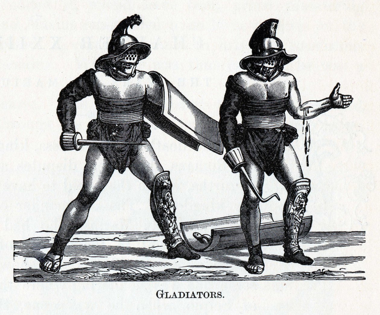 Gladiatorer, 1882 af Unbekannt