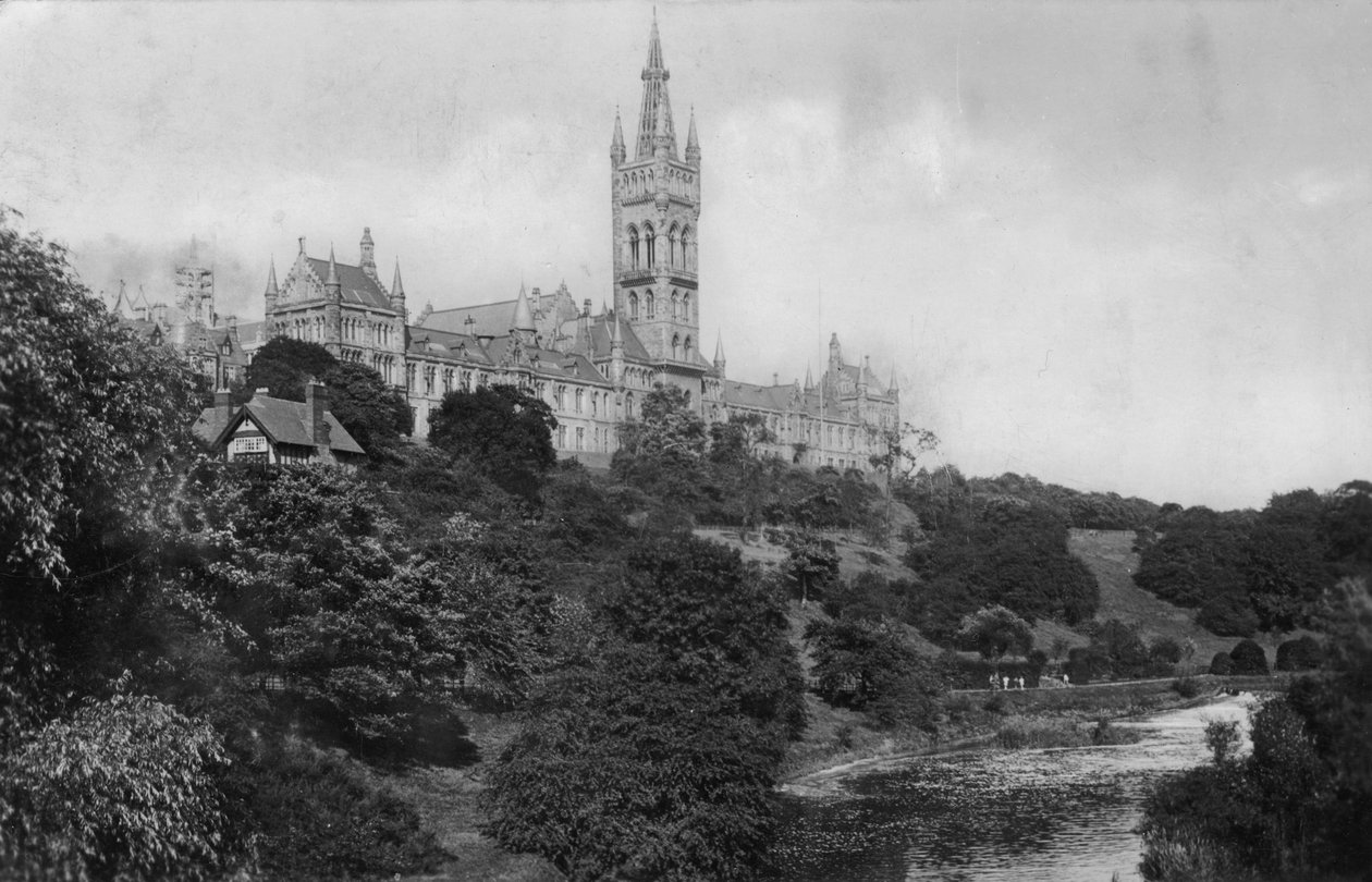 Glasgow University, Glasgow, begyndelsen af det 20. århundrede af Unbekannt