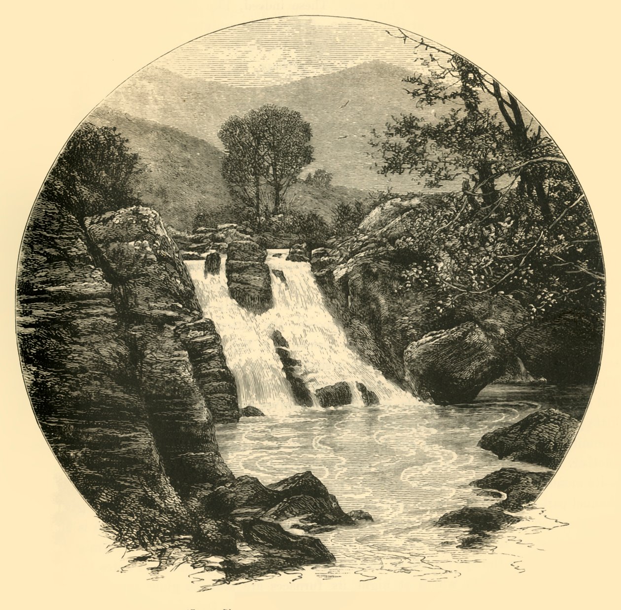 Glen Cloy, Arran, 1898. af Unbekannt