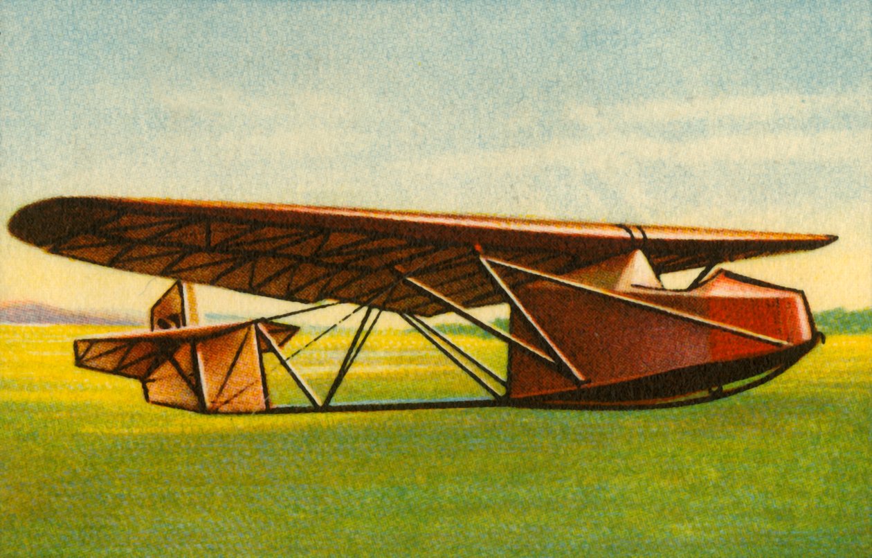 Svævefly med rørformet stålgitter skrog, 1932. af Unbekannt