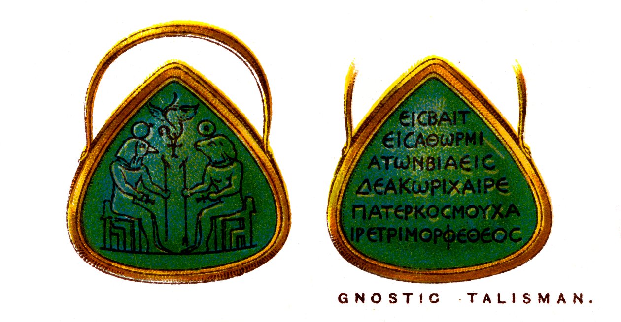 Gnostisk talisman, 1923 af Unbekannt