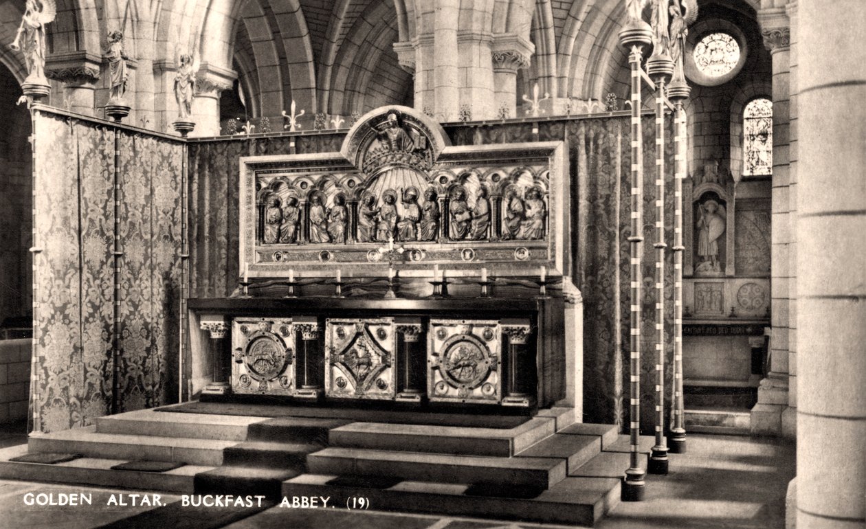 Golden Alter, Buckfast, Abbey, 20. århundrede af Unbekannt