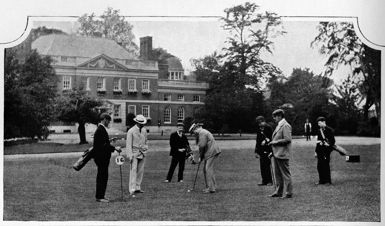 Golf på Ranelagh Club, London, c1903 1903 af Unbekannt