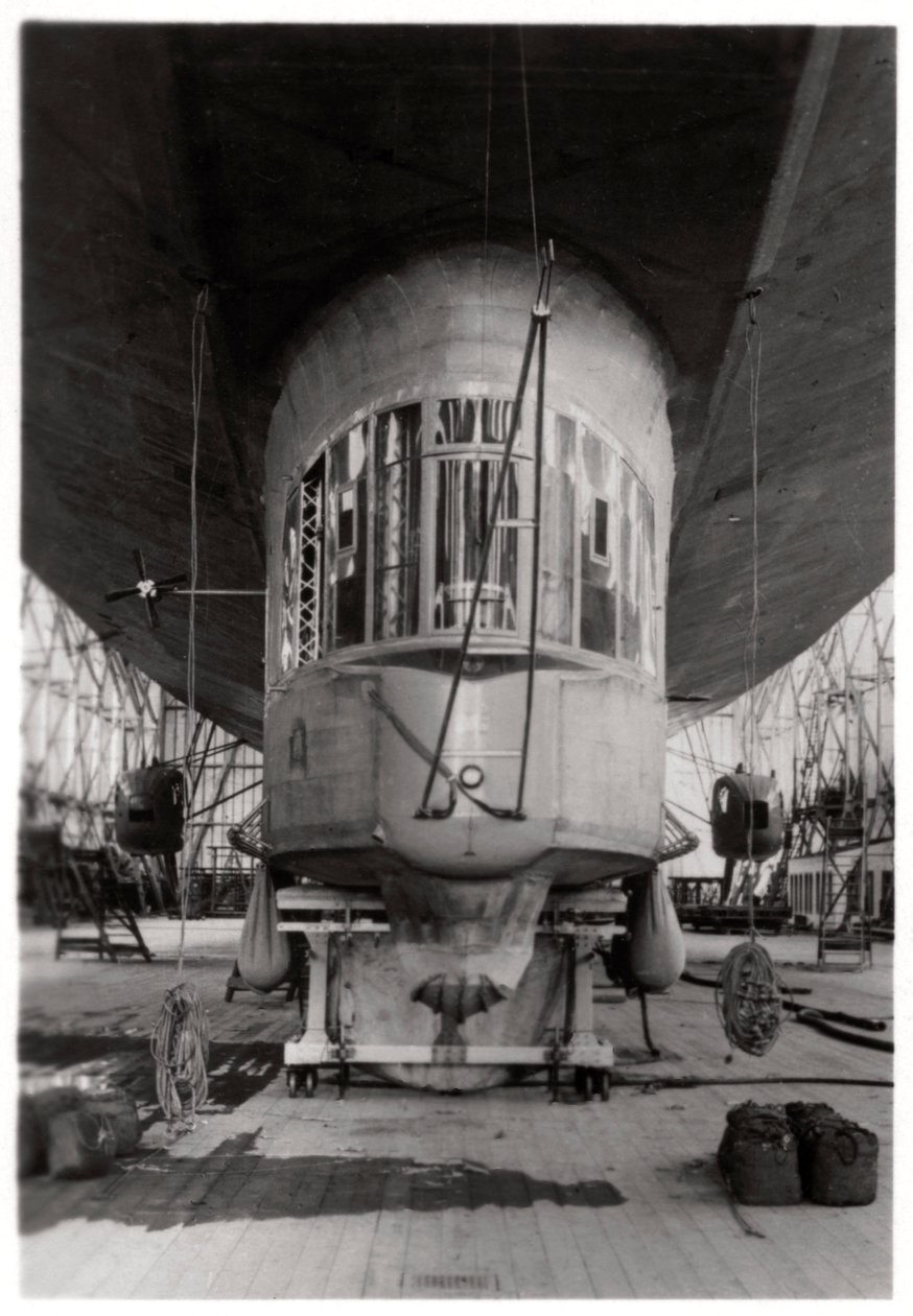 Gondol af et Zeppelin luftskib, Bodensøen, Tyskland, c1909-1933 1933 af Unbekannt