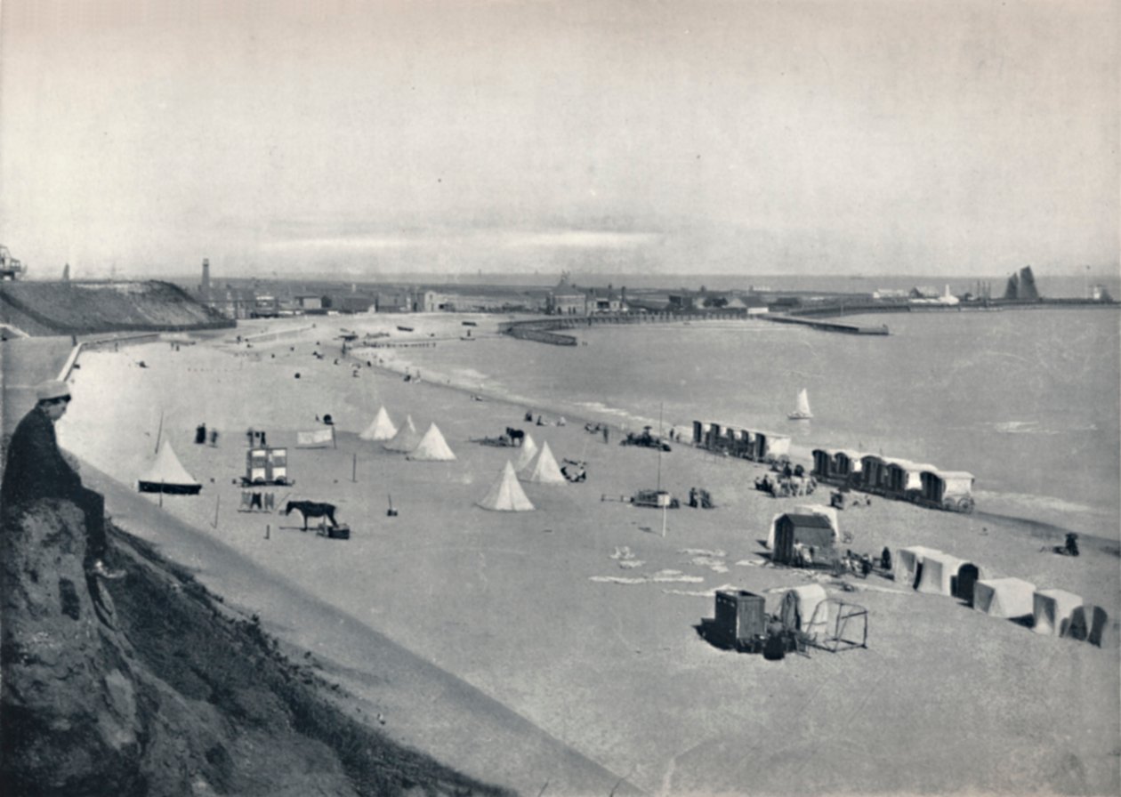 Gorleston - A Stretch of the Sands, 1895 af Unbekannt