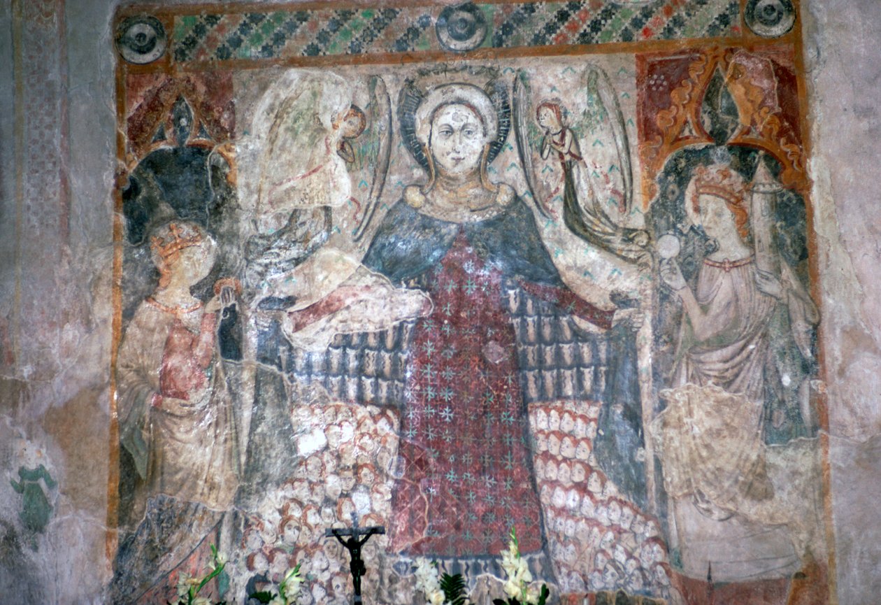 Gotisk vægmaleri i St James