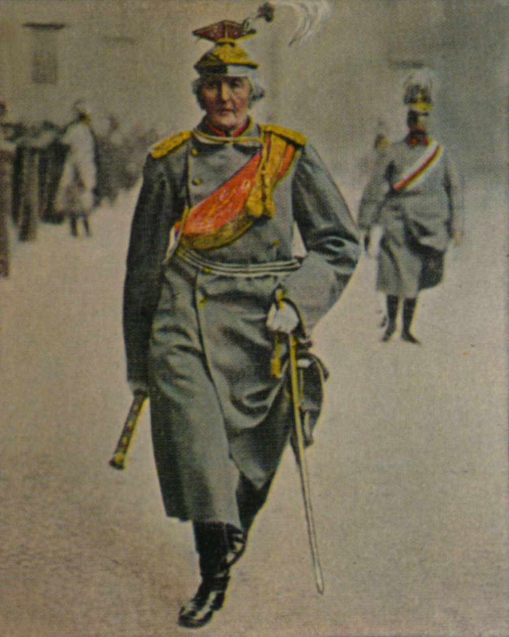 Gottlieb Graf von Haefeler 1836-1919. Maleri af Patáky, 1934. af Unbekannt