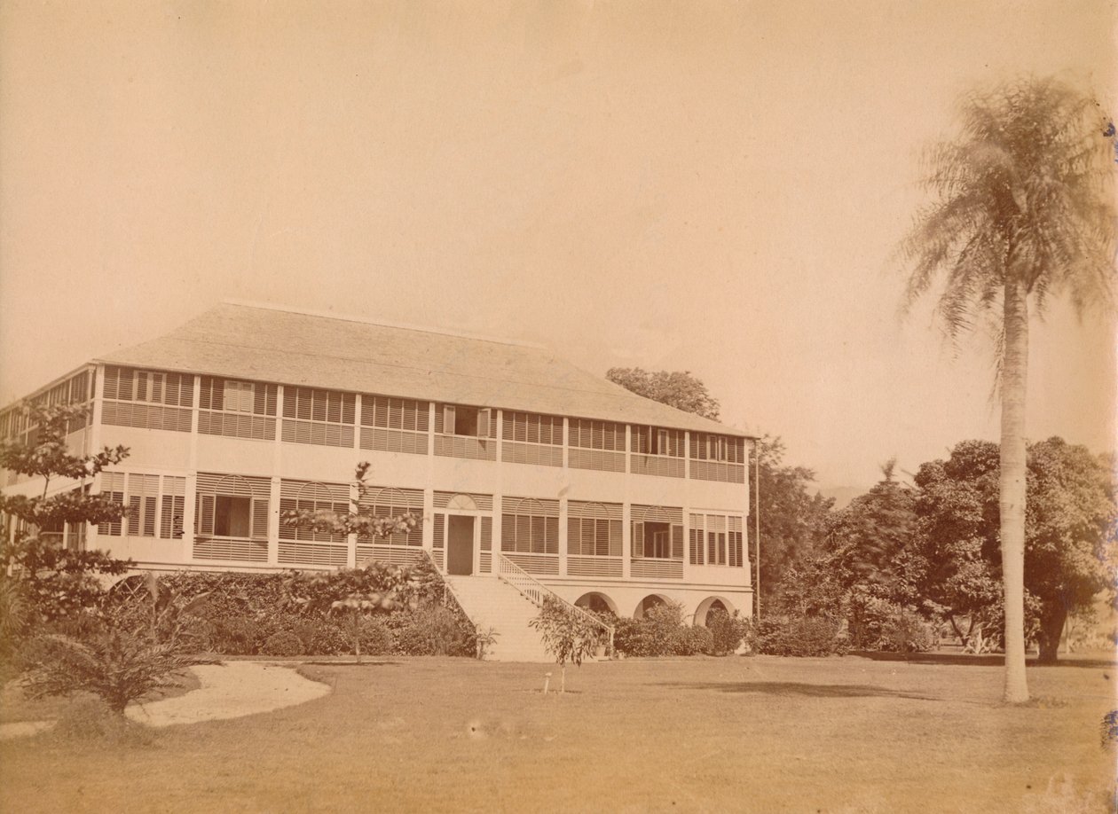 Government House, nær Kingston, Jamaica fra det 20. århundrede. af Unbekannt