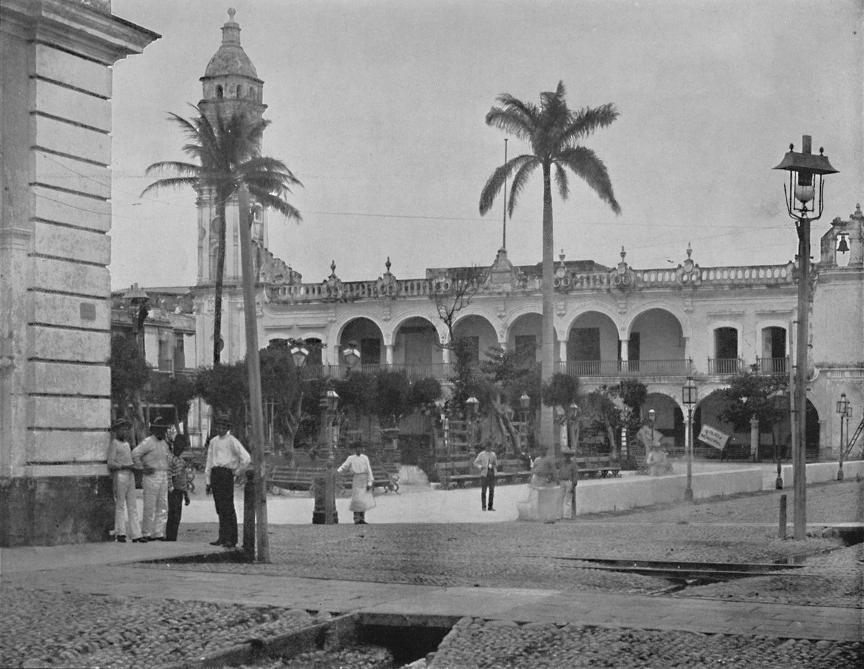 Governors Palace, Vera Cruz, Mexico, c1897. af Unbekannt