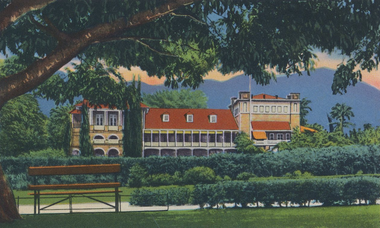 Governors Residence, Trinidad, B.W.I., c1940