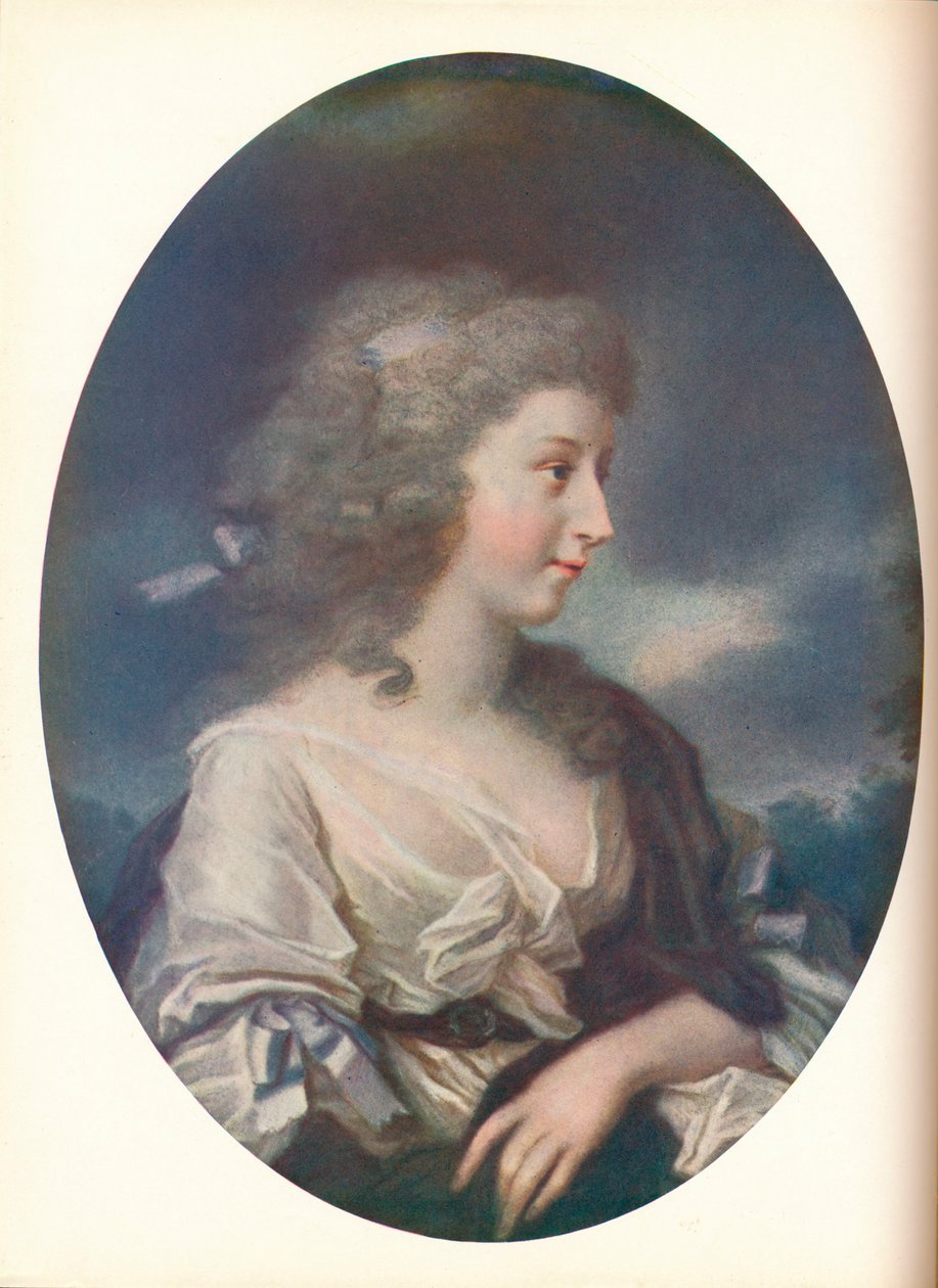 Grace Dalrymple Elliott 1758-1823 var en skotsk socialite og kurtisane, 1906 af Unbekannt