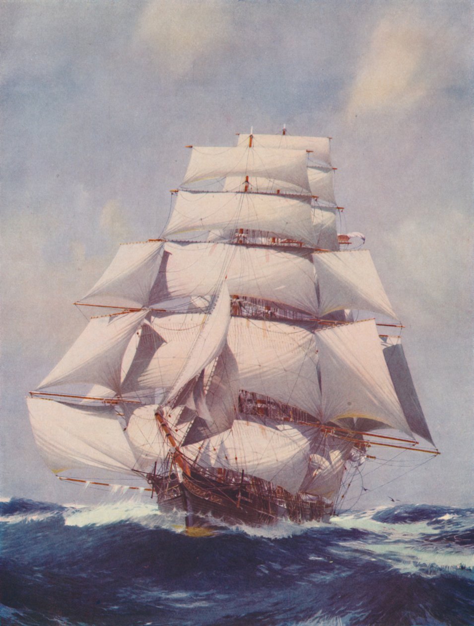 Gracefully Riding the Seas, 1936 af Unbekannt