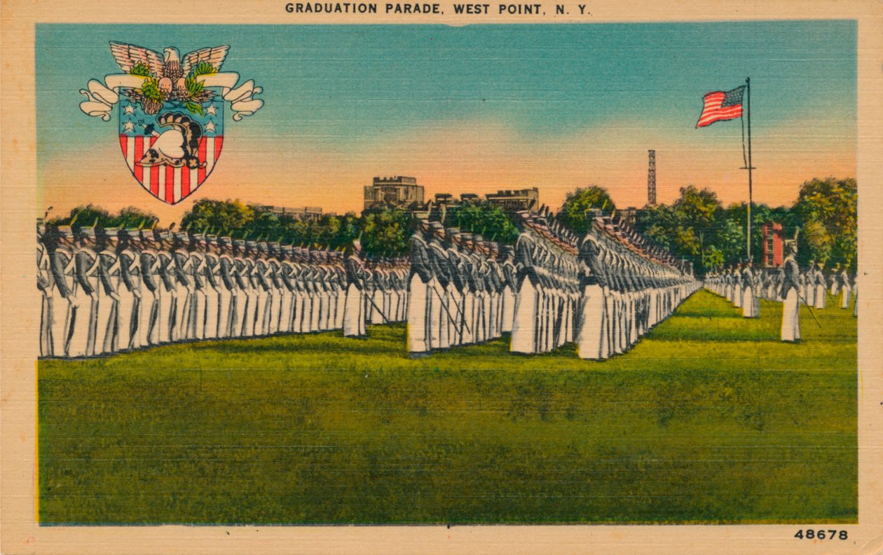 Graduation Parade, West Point, New York, c1940