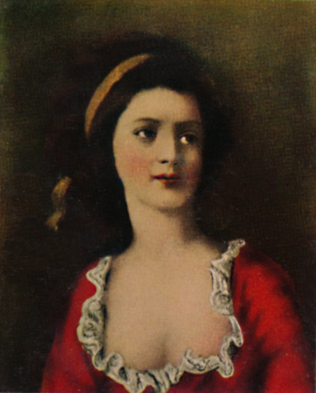 Grevinde Potocka 1776-1867. - Maleri af Kucharski, 1934. af Unbekannt
