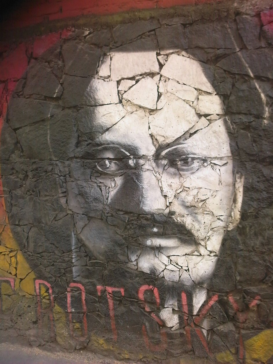 Graffiti af Leon Trotsky af Unbekannt
