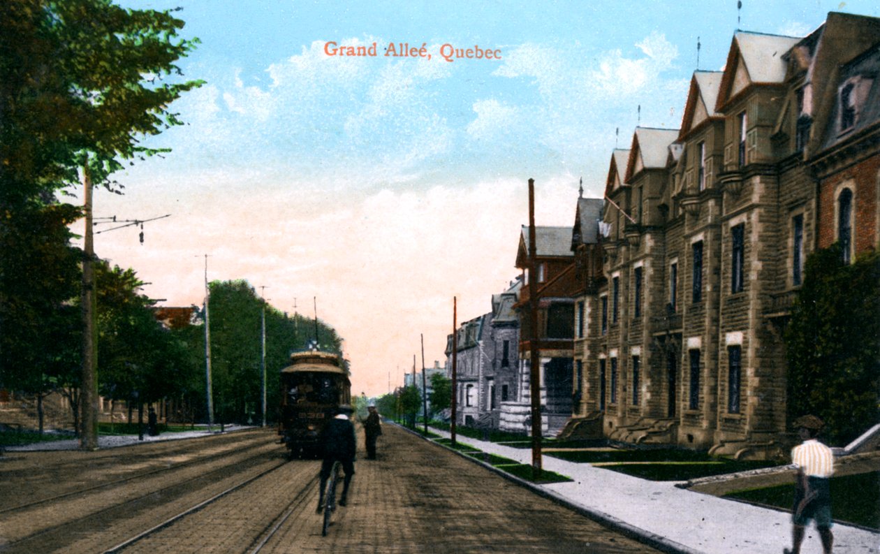 Grand Allee, Quebec, 20. århundrede af Unbekannt