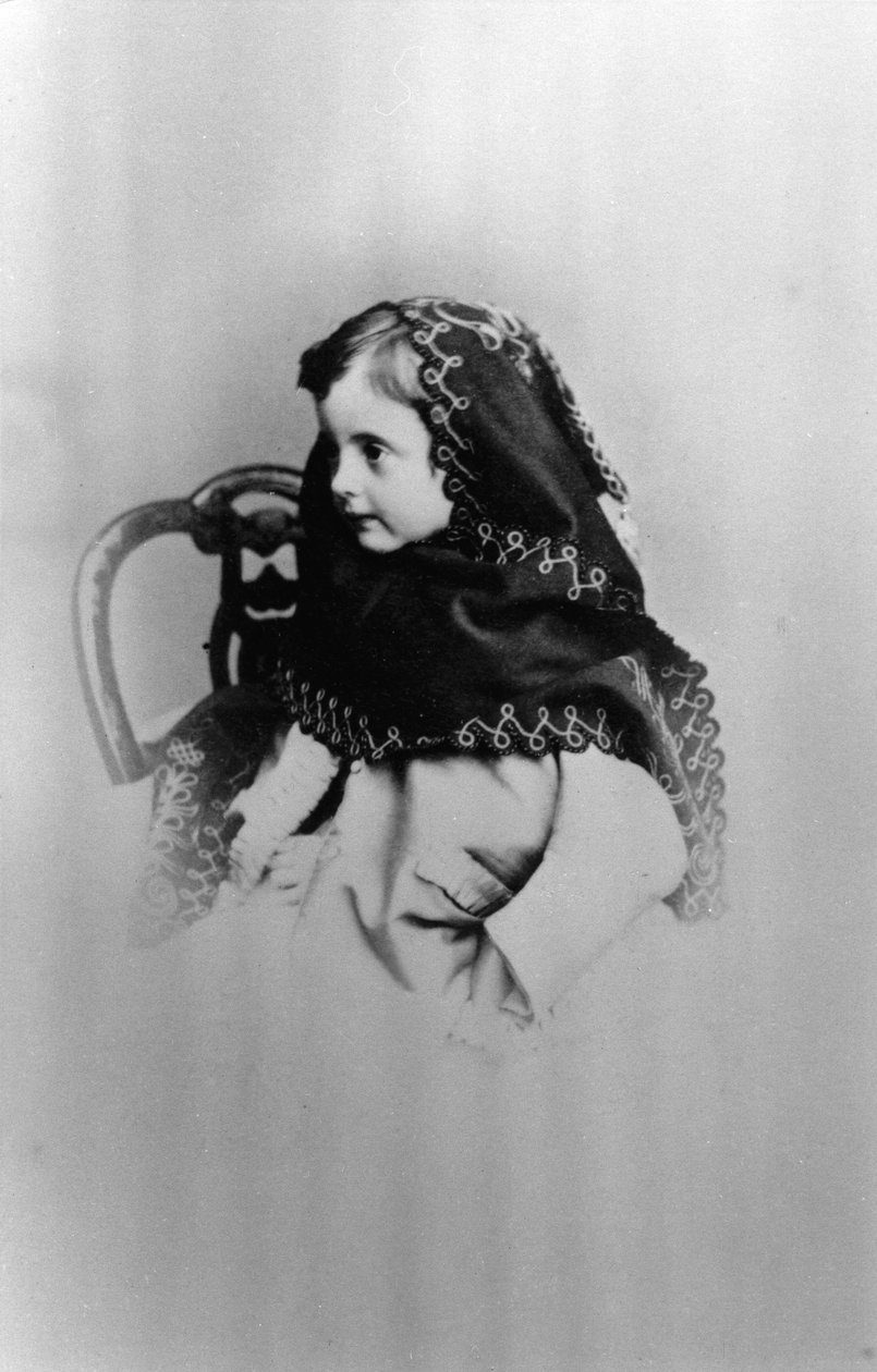 Storhertuginde Anastasia Mikhailovna af Rusland, 1865 af Unbekannt