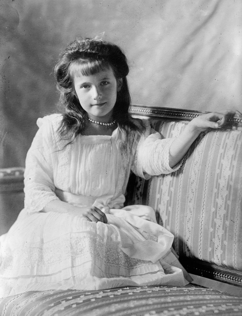 Storhertuginde Anastasia Nikolaevna af Rusland, c1908-c1910 af Unbekannt