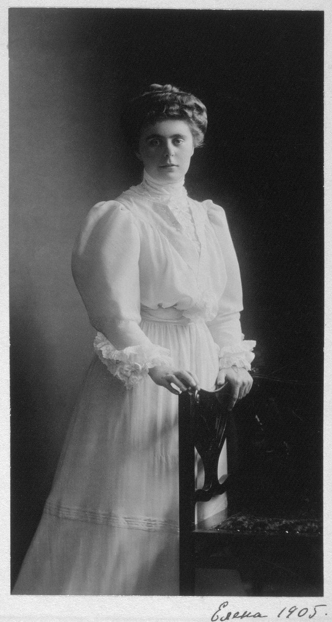 Storhertuginde Elena Vladimirovna af Rusland, 1905 af Unbekannt
