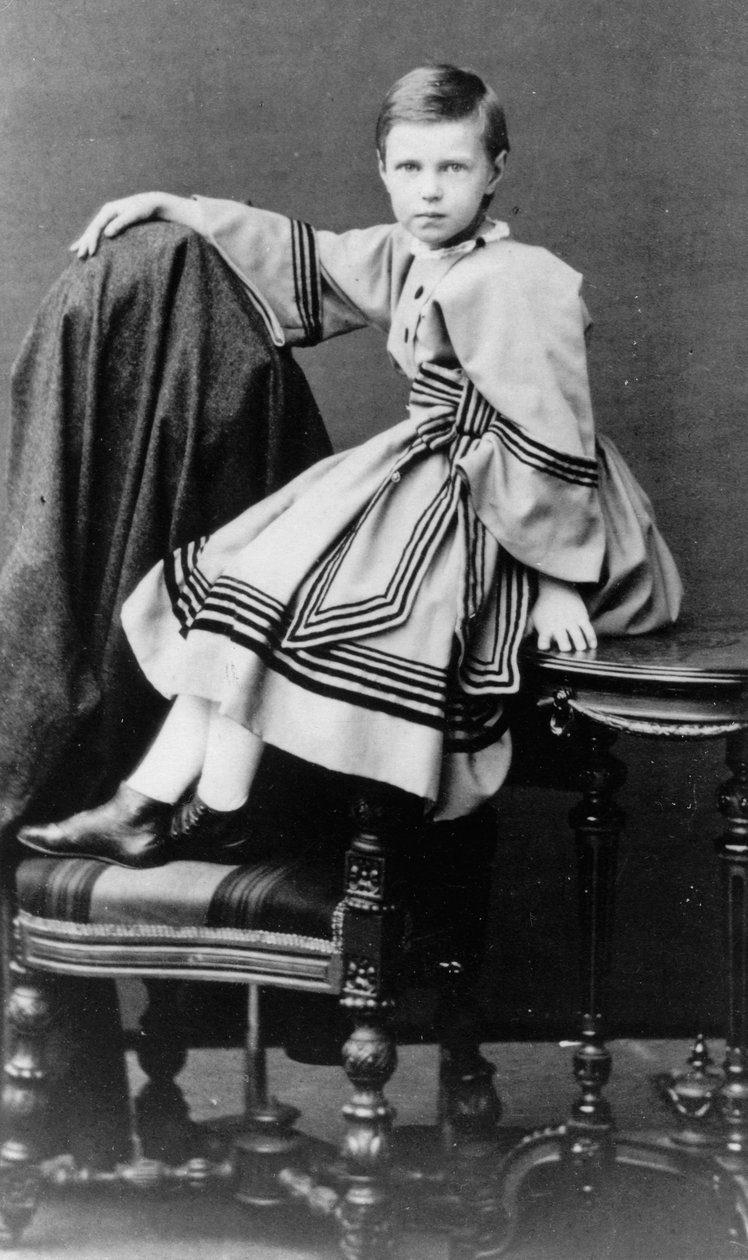 Storhertuginde Maria Alexandrovna af Rusland, c1860-c1862 af Unbekannt
