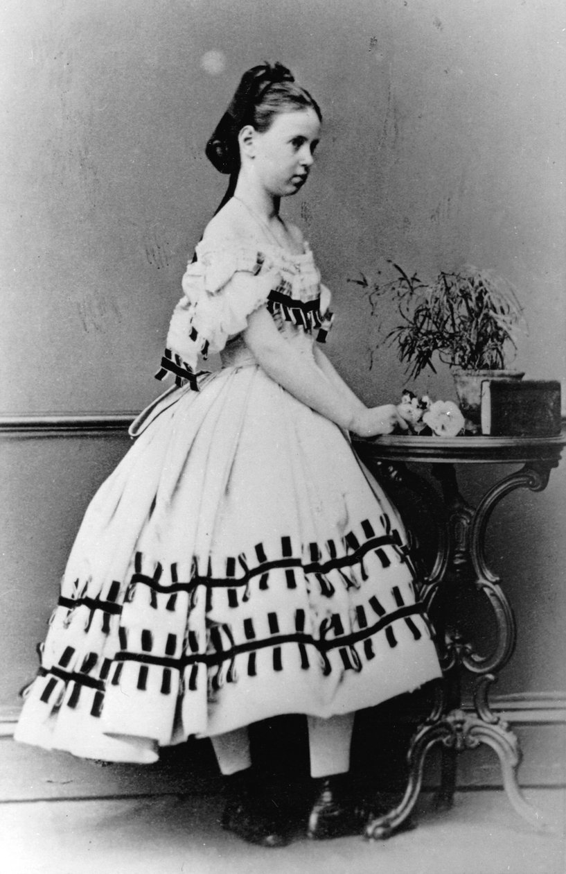 Storhertuginde Maria Alexandrovna af Rusland, c1861-c1864 af Unbekannt