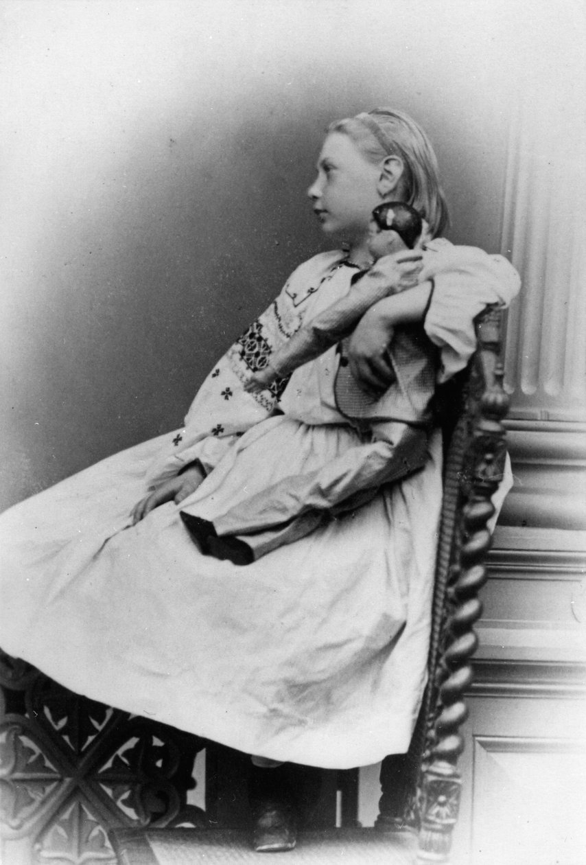 Storhertuginde Vera Constantinovna af Rusland, c1861-c1865 af Unbekannt
