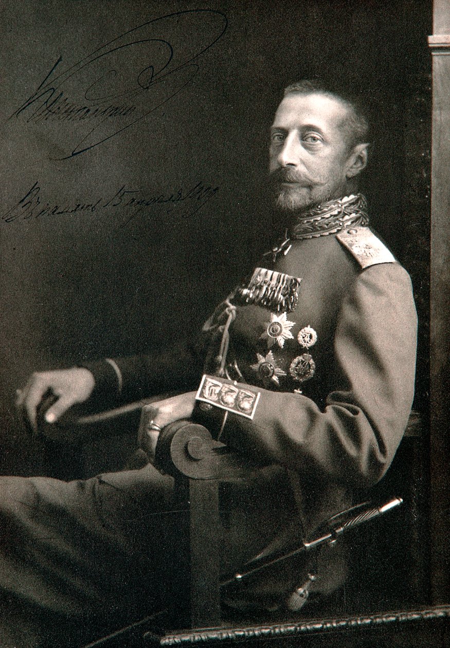 Storhertug Constantine Constantinovich af Rusland, begyndelsen af det 20. århundrede af Unbekannt