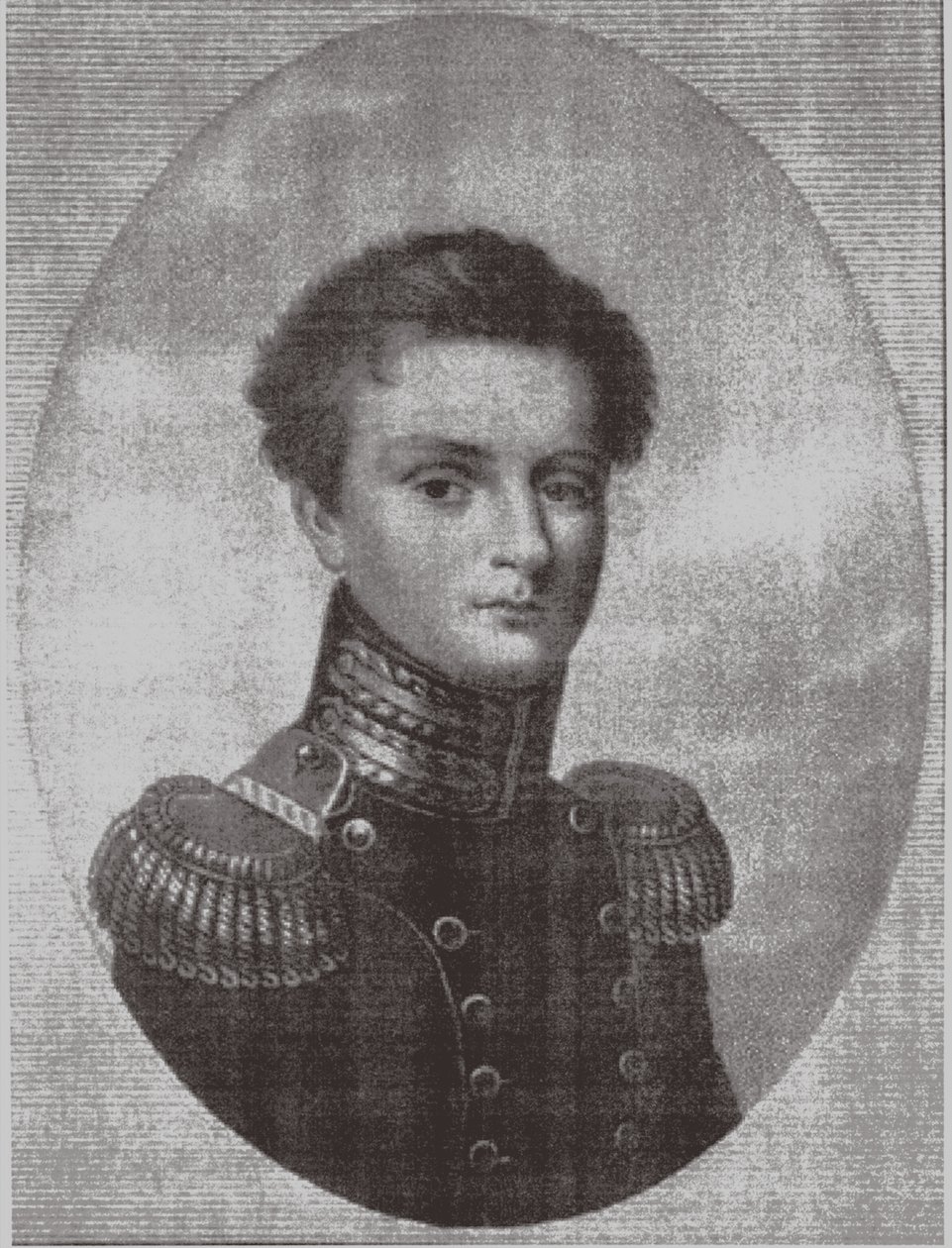 Storhertug Michael Pavlovich af Rusland 1798-1849, ca. 1815 af Unbekannt