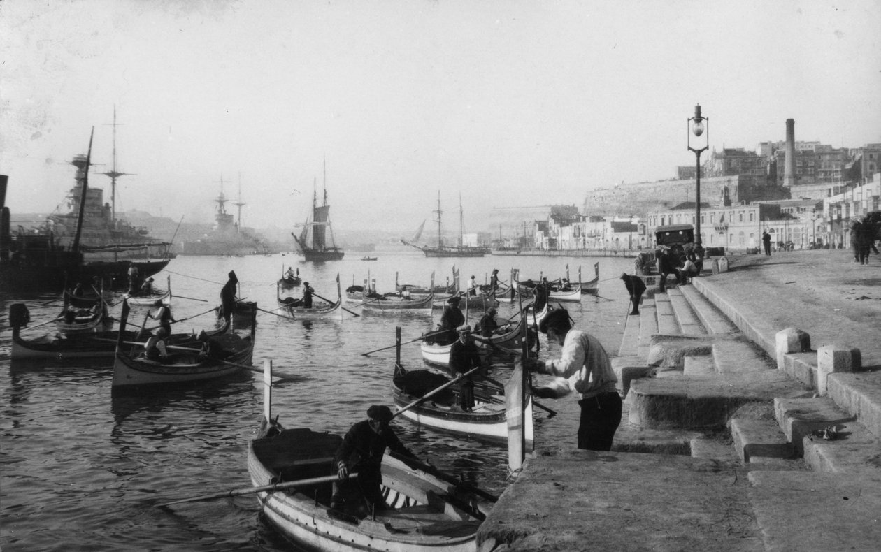 Grand Harbour, Malta, 1937 af Unbekannt
