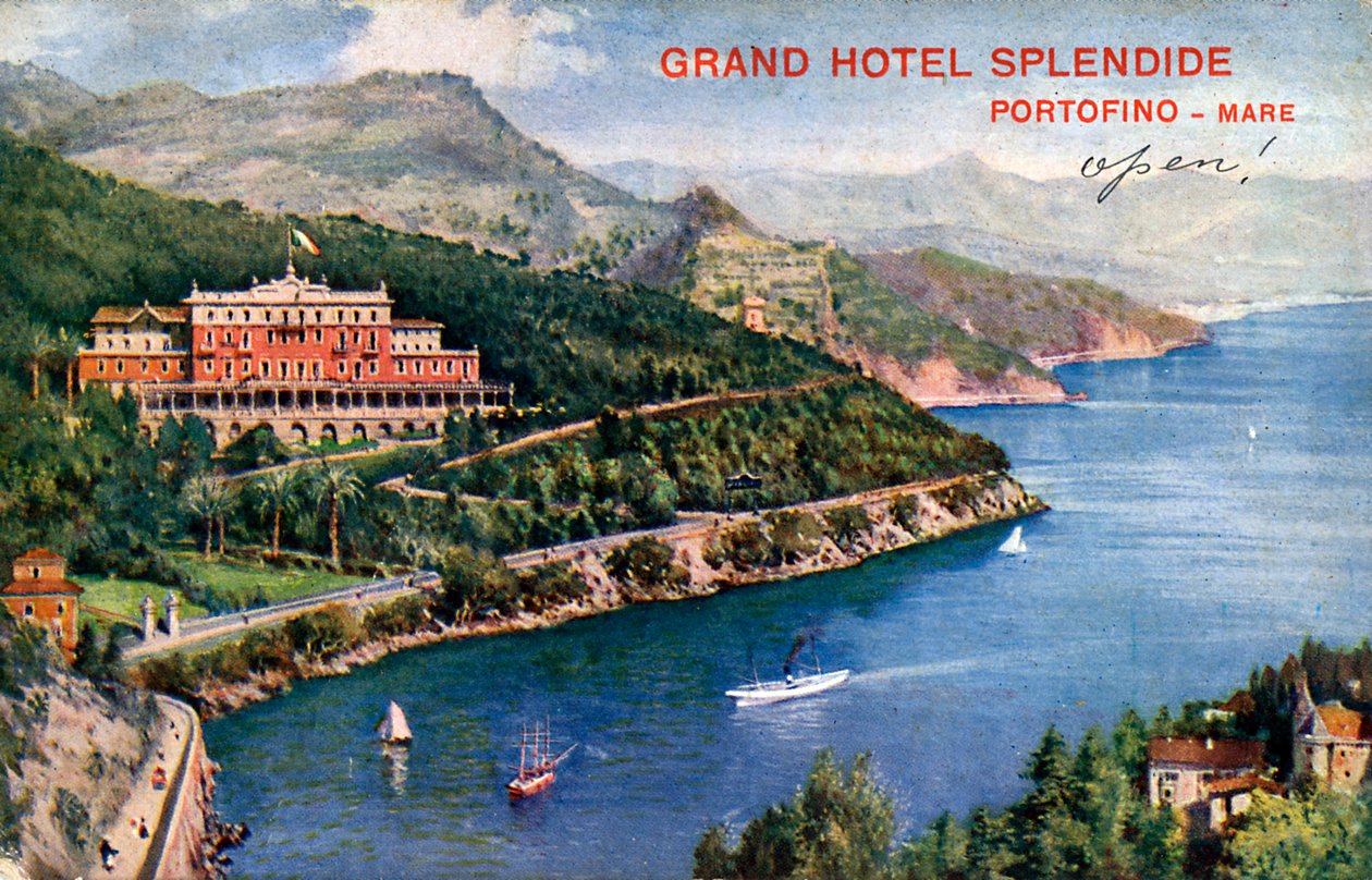 Grand Hotel Splendide, Portofino, Italien, 20. århundrede af Unbekannt
