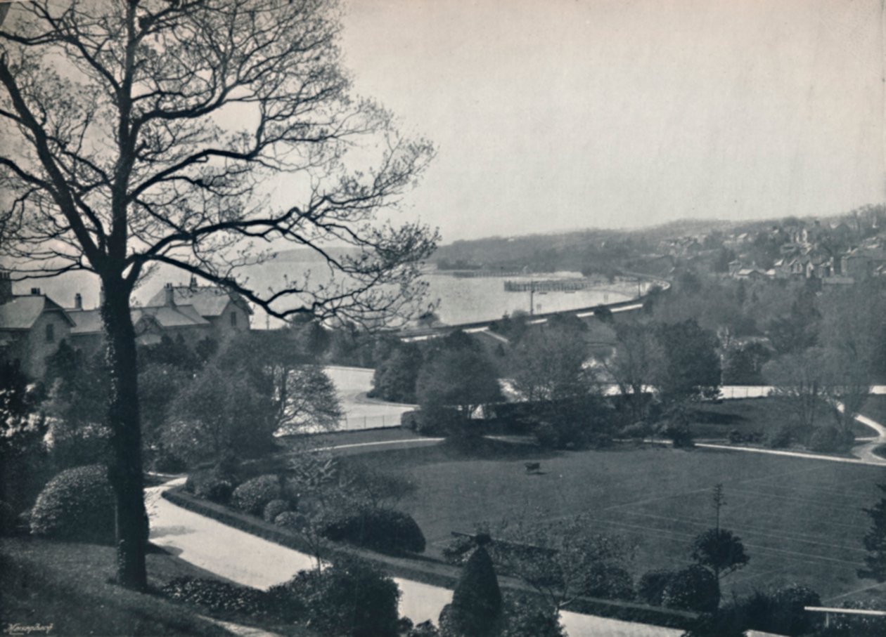 Grange - Udsigt fra haven, 1895 af Unbekannt